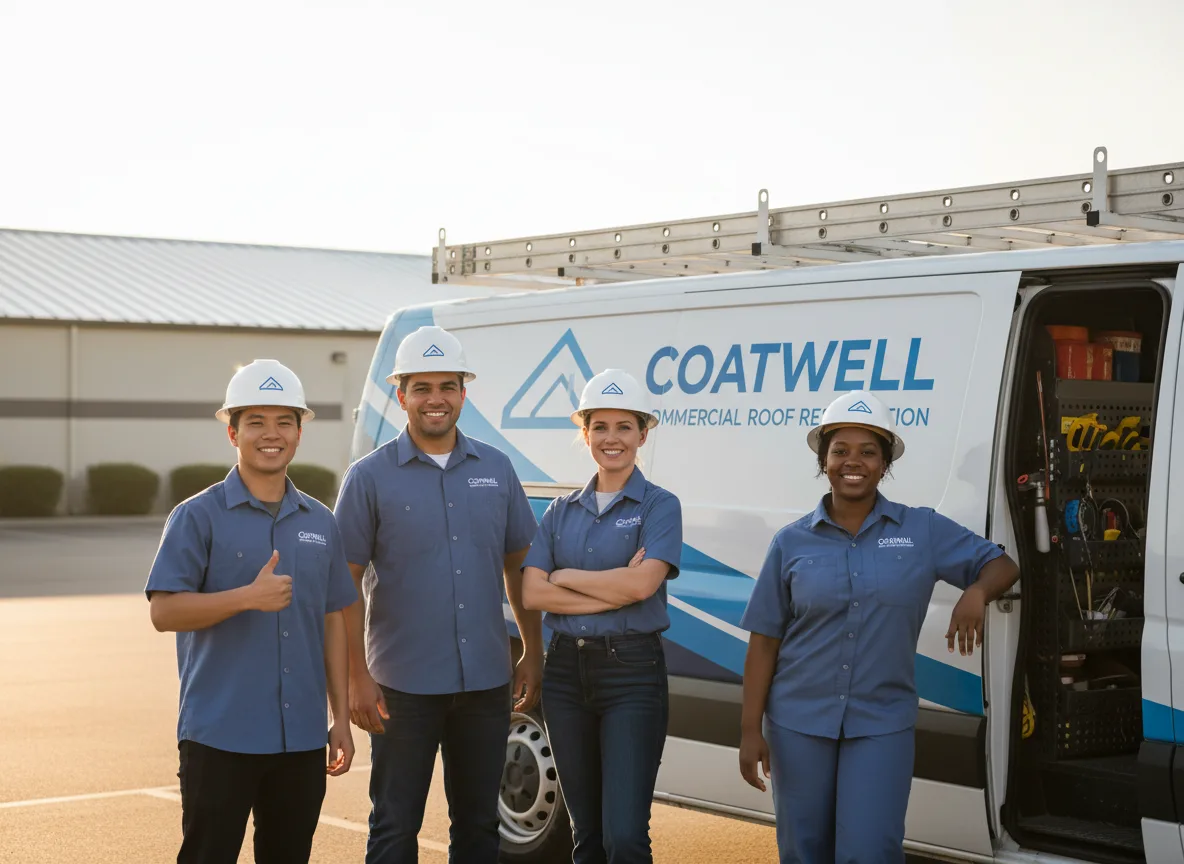 Commercial roof coating company in Mohler, WA